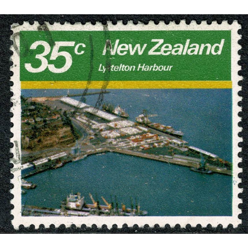 New Zealand. 1980 Large Harbours 35c. Fine Used. SG 1222.