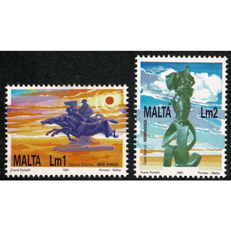 Malta. 1991 National Heritage of the Maltese Islands. Set of 12 values. Unmounted Mint. SG 905-916