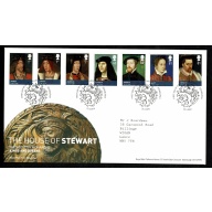 Pair of Covers. 2010 House of Stewart. Set of 7 values & Miniature Sheet. Tallents House FDI Handstamp 23rd March 2010