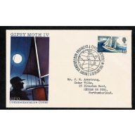 1967 Sir Francis Chichester World Voyage FDC. "Plymouth & Greenwich" Special Handstamps