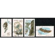 1970 Nature Conservation Year. Set of 4 values. Fine Used. SG 644-647