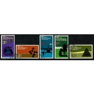 New Zealand. 1972 Anniversaries. Fine used set of 5 values. Philatelic Bureau cancel. SG 978-982