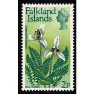 Falkland Islands. 1972 Flowers. Decimal issue. 2p Wmk sideways. SG 279. Unmounted Mint