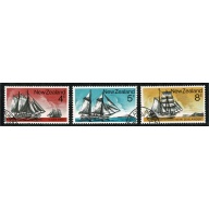 New Zealand. 1975 Historic Sailing Ships. Set of 6 values. Fine used. SG 1060-1074