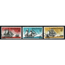 New Zealand. 1975 Historic Sailing Ships. Set of 6 values. Fine used. SG 1060-1074