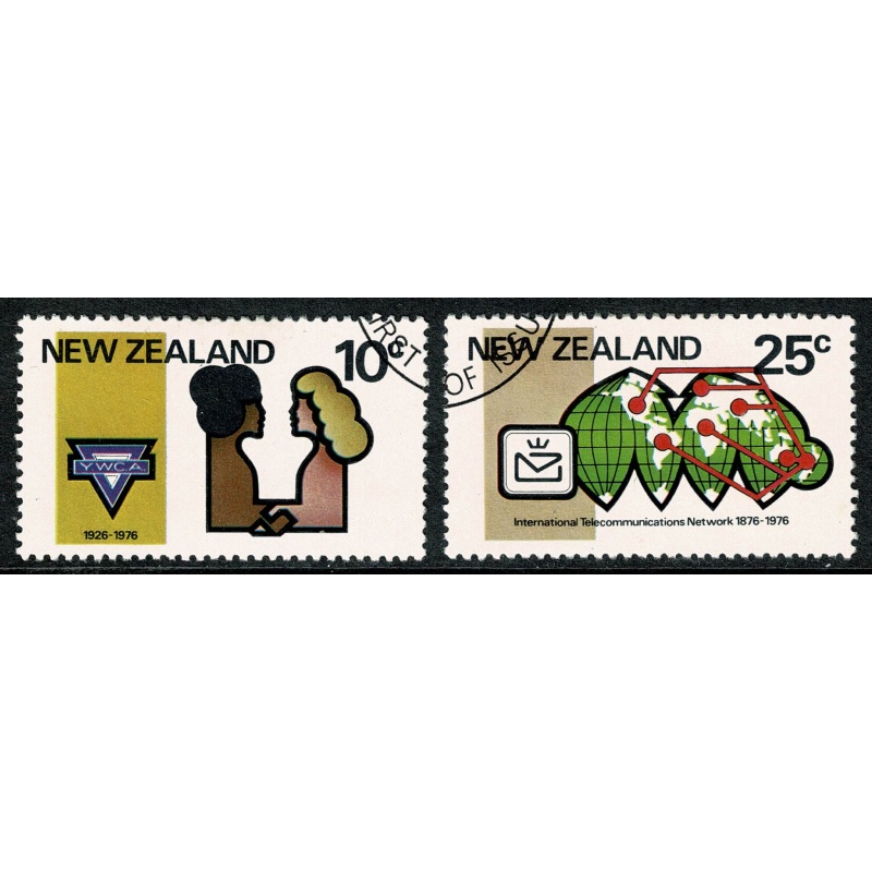 New Zealand. 1976 Anniversaries & Meterication. Fine used set of 5 values. Philatelic Bureau cancel. SG  1110-1114