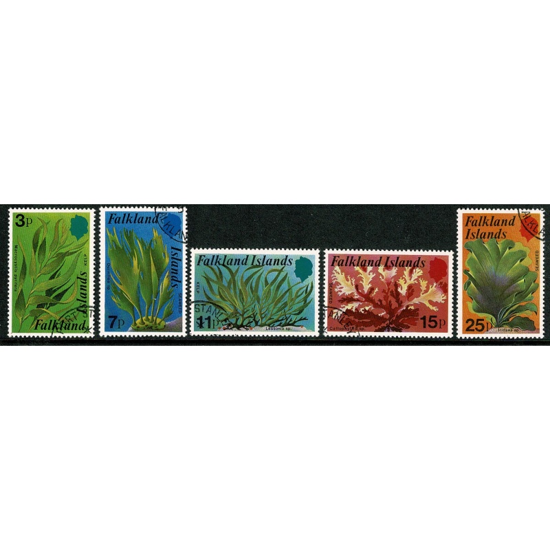 Falkland Islands. 1979 Kelp and Seaweed issue. Fine used set of 5 values. SG 355-359