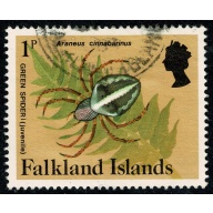 Falkland Islands. 1984-86 Insects and Spiders. 1p Fine used. SG 469A