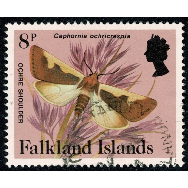 Falkland Islands. 1984-86 Insects and Spiders. 8p Fine used. SG 476A