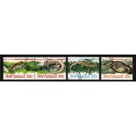 New Zealand. 1984 Amphibians & Reptiles.. Fine used set of 5 values. SG 1340-1344