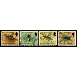 Falkland Islands. 1984-86 Insects and Spiders issue. Fine used set of 15. SG 469A-483A