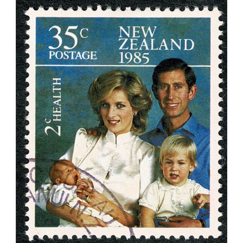 New Zealand. 1985 Health Stamp 35c + 2c Photo by Lord Snowdon.  Fine used single. SG 1374