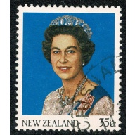 New Zealand. 1985 Queen Elizabeth II 35c.  Fine used single. SG 1371