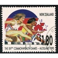 New Zealand. 1989 Commonwealth Games. $1.80. Fine used single. SG 1537