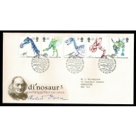 1991 Dinosaurs. Philatelic Bureau FDI Handstamp.