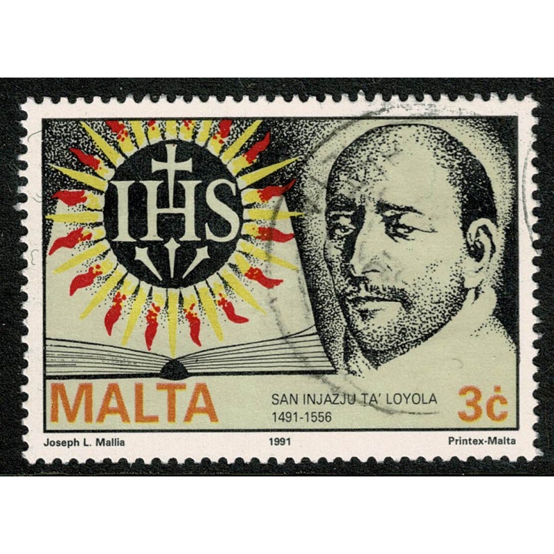 Malta. 1991 Religious Commemorations. 3c Used. SG 890