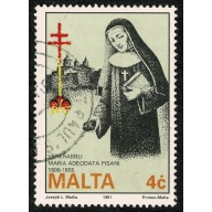 Malta. 1991 Religious Commemorations. 4c Used. SG 891