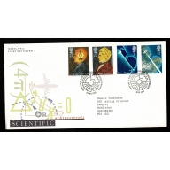 1991 Scientific Achievements FDC. Philatelic Bureau FDI Handstamp.