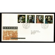 1992 Tennyson. Philatelic Bureau FDI Handstamp.