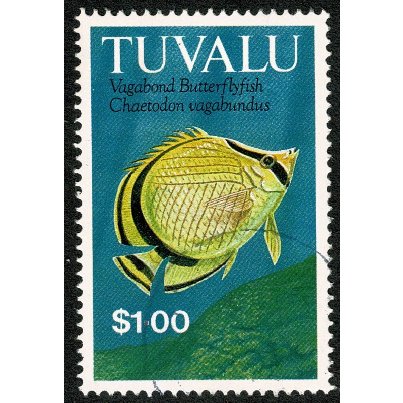 1992 Fish. $1. Fine used single. SG 644