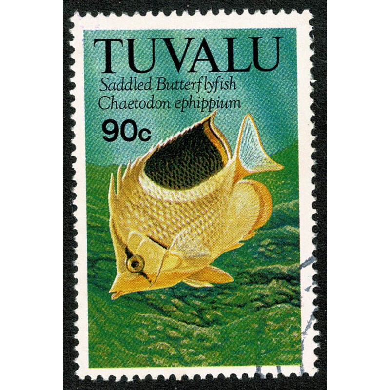 1992 Fish. 90c. Fine used single. SG 643