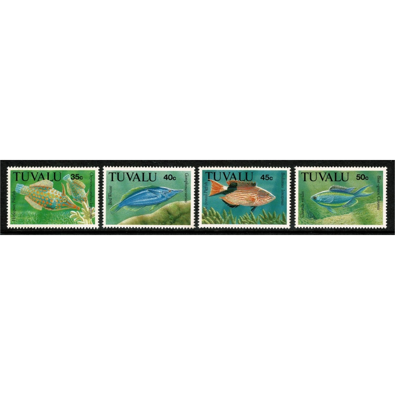 1992 Fish.  Set of 14 values. Unmounted Mint. SG 633-646