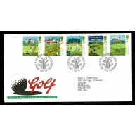 1994 Scottish Golf Courses. Philatelic Bureau FDI Handstamp.