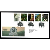 1995 National Trust. Philatelic Bureau FDI Handstamp.