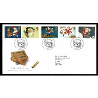 1997 Christmas. Philatelic Bureau FDI Handstamp. 27th October 1997