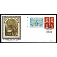 1994 4 x 1st Bank of England Commem. Label. Limited edition FDC. No. 623/1000.