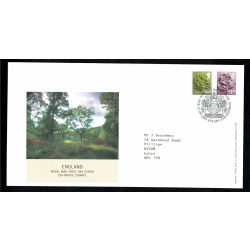 Set of 4 covers for regions. 68p, £1.10  Pictorial Regionals. "Tallents House" FDI Handstamp. 29th March 2011