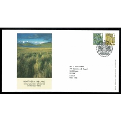 Set of 4 covers for regions. 87p. £1.28 Pictorial Regionals. "Tallents House" FDI Handstamp. 25th April 2012