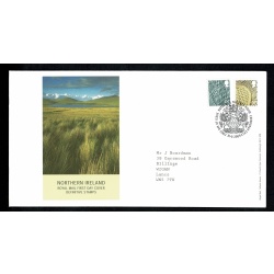 Set of 4 covers for regions. 56p, 90p Pictorial Regionals. "Tallents House" FDI Handstamp. 31st March 2009