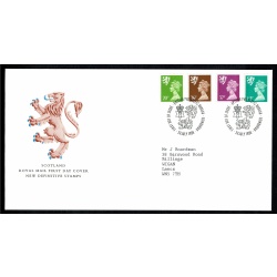 Set of 3 covers for regions. 20p, 26p, 37p, 63p Machin Regionals. "Philatelic Bureau" FDI Handstamp. 23rd July 1996