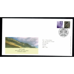 Set of 4 covers for regions. 56p, 90p Pictorial Regionals. "Tallents House" FDI Handstamp. 31st March 2009